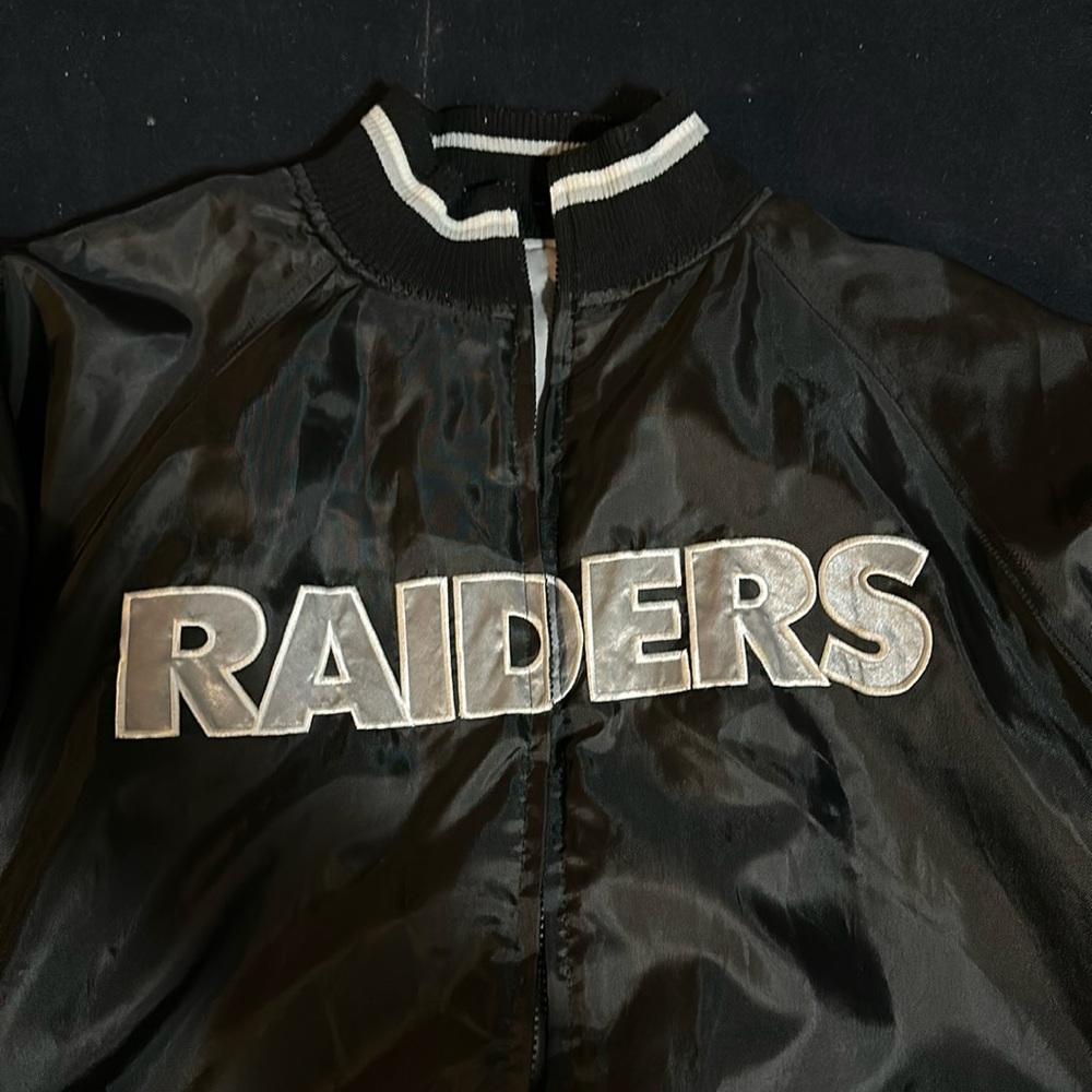 Reversible official NFL Raiders jacket